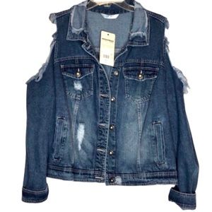 Highway Jeans distressed denim jacket